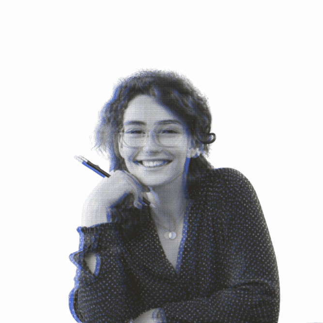 beeldbank.vrouw.lachen-blauw